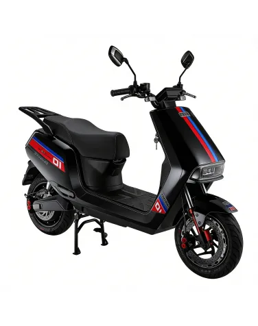 Scooter A9 Électrique Lithium – Autonomie 40-60km, 2 Passagers.