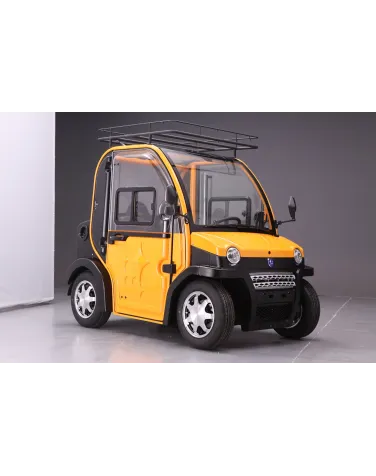 Voiture électrique sans permis – ECOMOVE 2 places | Autonomie ~120 km
