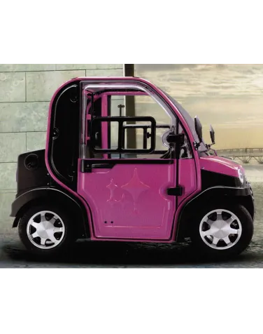 Voiture électrique sans permis ECOMOVE – Autonomie 90 km, Batterie 60V, Moteur 2800W